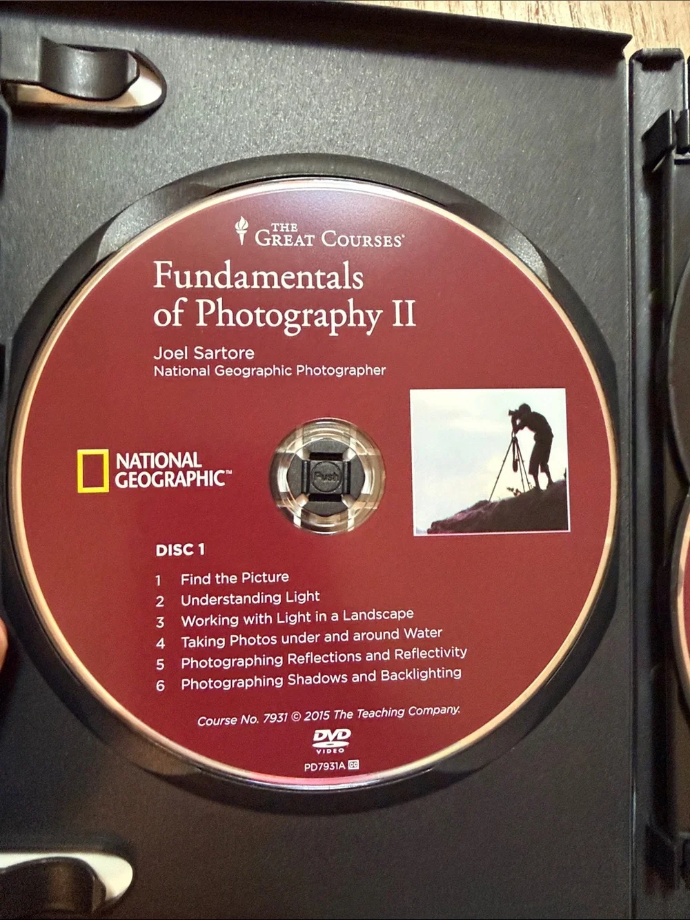 National Geographic Great Courses Photography  DVDs and books